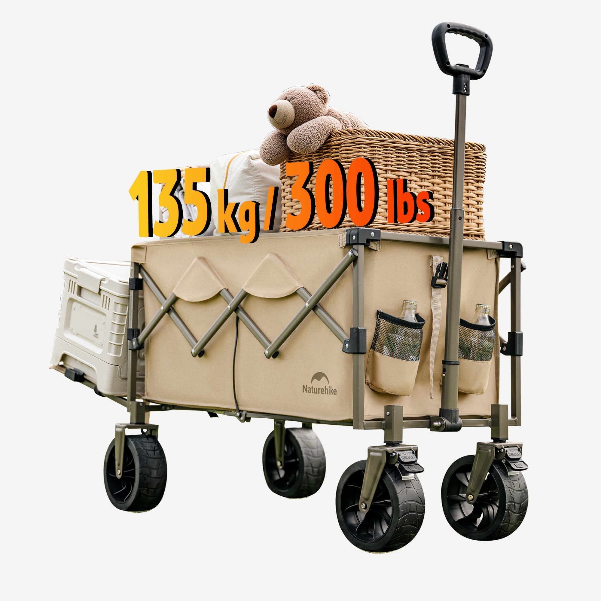 Lightweight Folding Camping Wagon