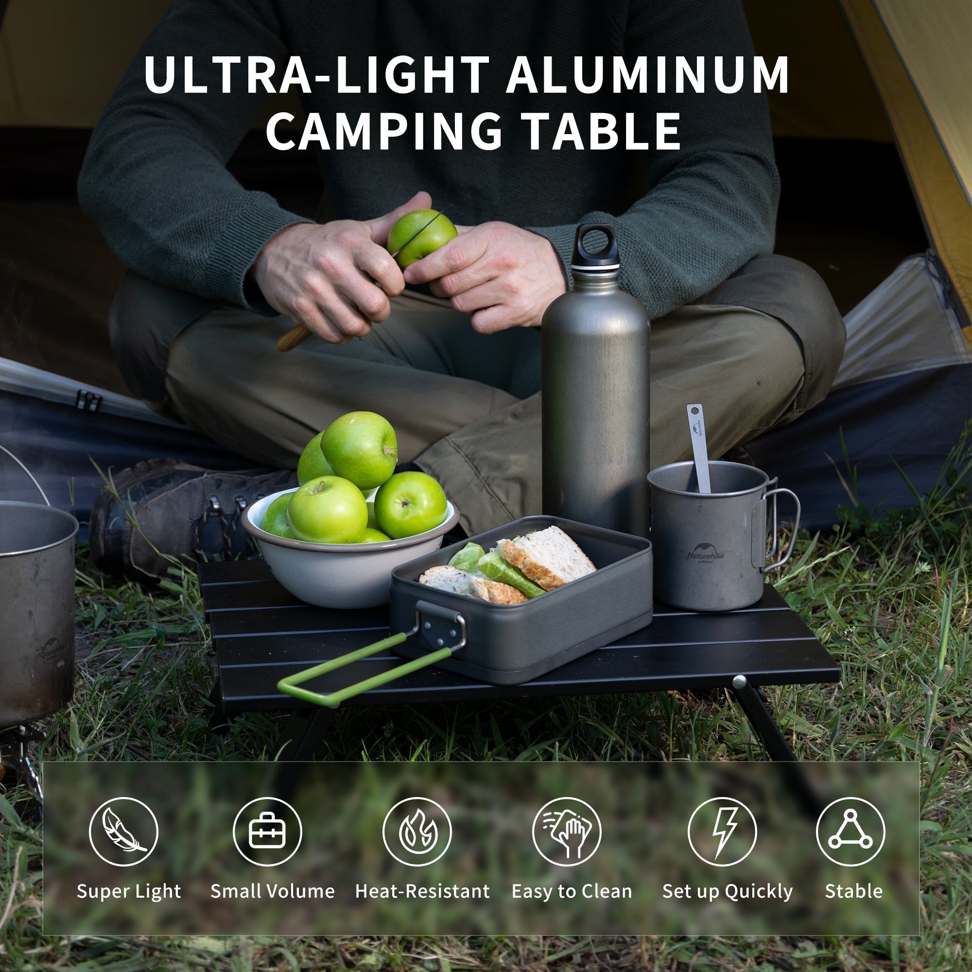 StarCore™ Aluminum Folding Camping Table