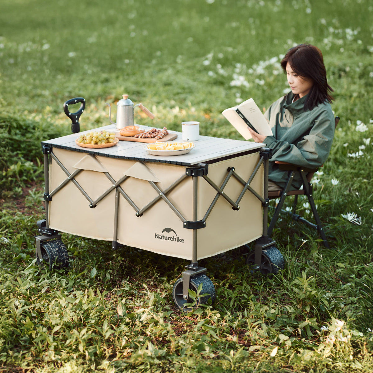 Naturehike Rubik's Cube Jl All Terrain Gathering Wagon (2026)