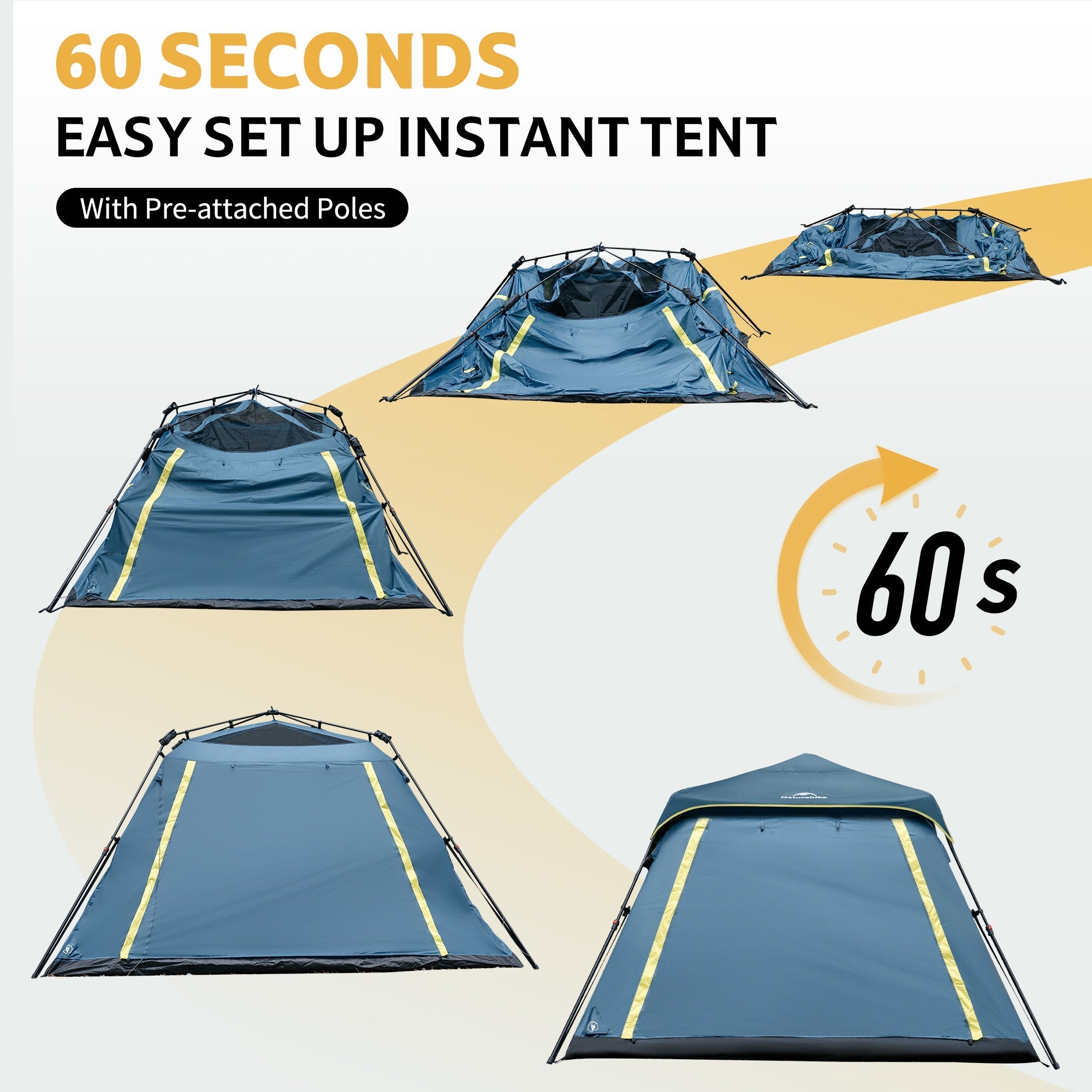 Cape™ Lite 4-Person Instant Cabin Tent