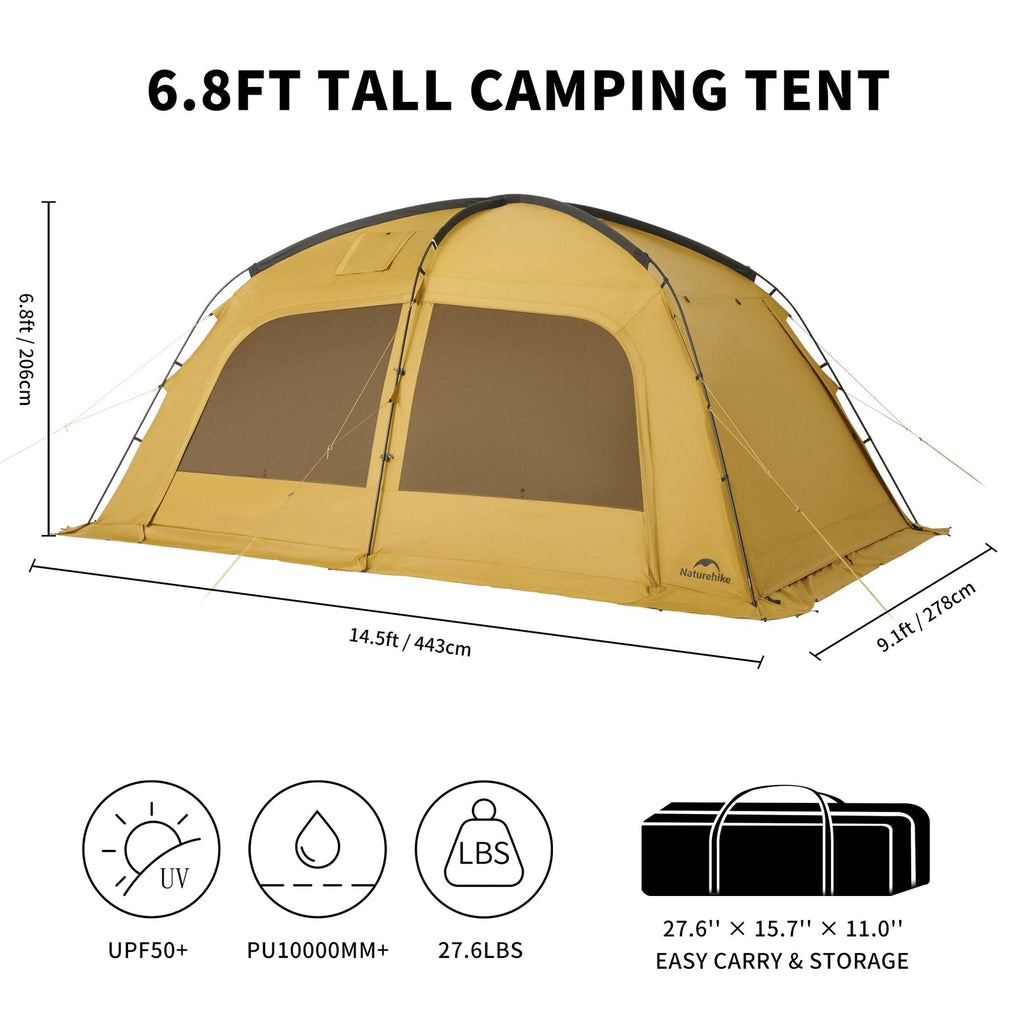Naturehike Dune™ 10.9 Pro 4-Person Hot Tent (2026)