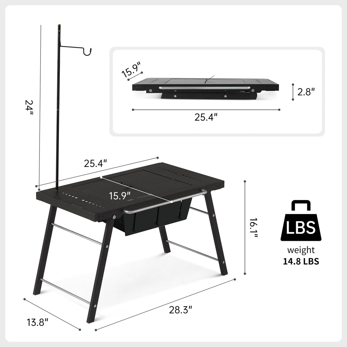 TerraGrid™ IGT Modular Camping Table