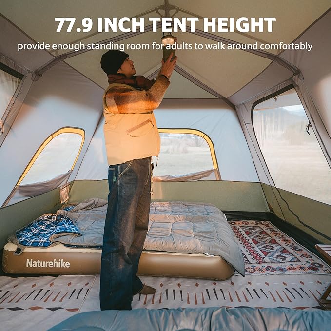 Cape™ 8-Person Pop-Up Camping Tent