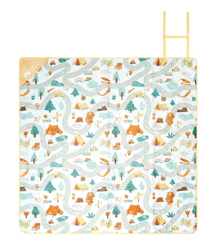 MOBI GARDEN Ultrasonic Quilted Picnic Mat – 3 Sizes