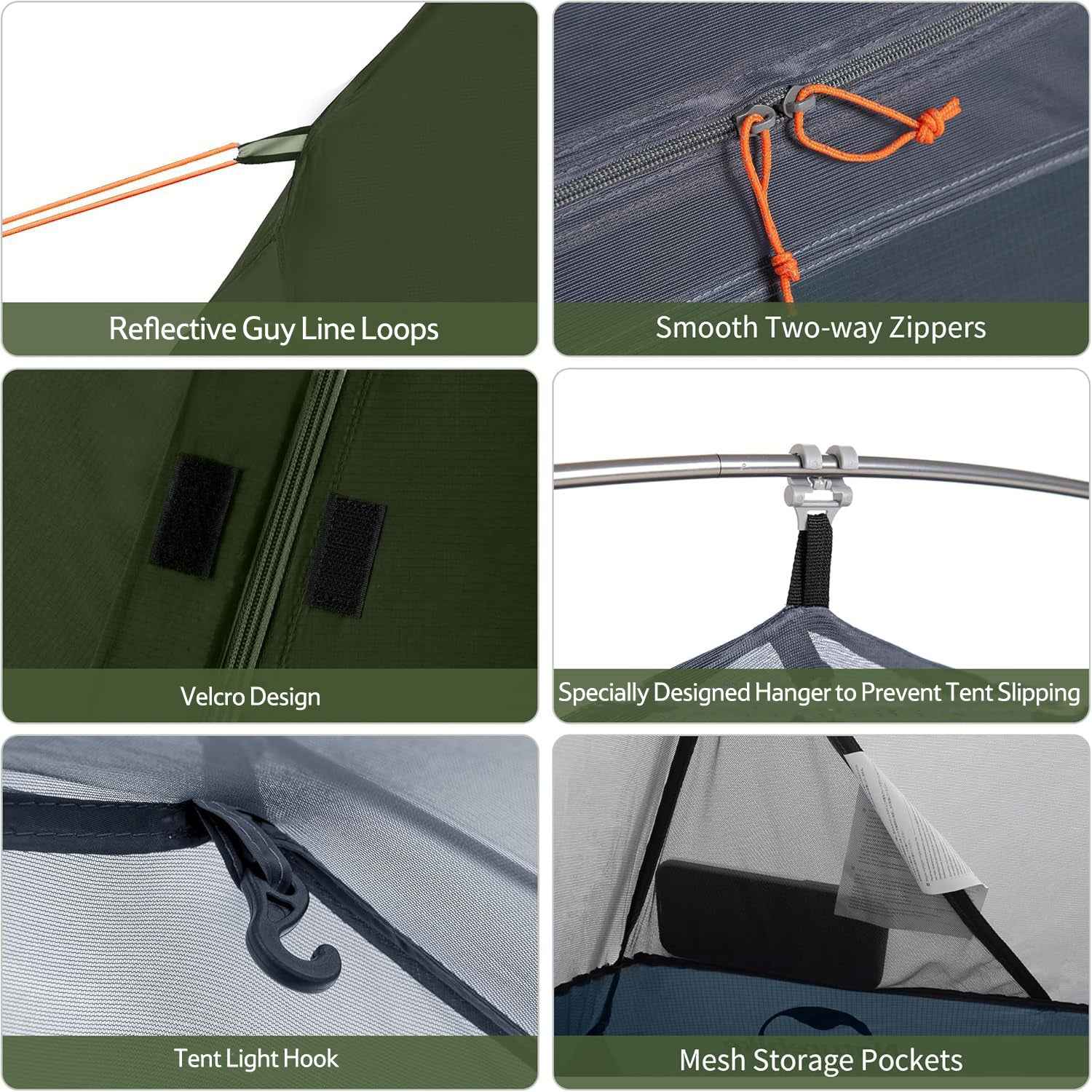 Cloud Trek™ 1-Person Ultralight Bikepacking Tent
