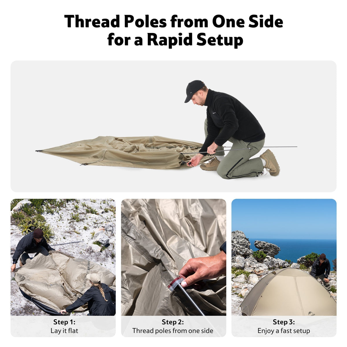 Naturehike Giling Pro™ 4-Season 2-Person Backpacking Tent (2026)