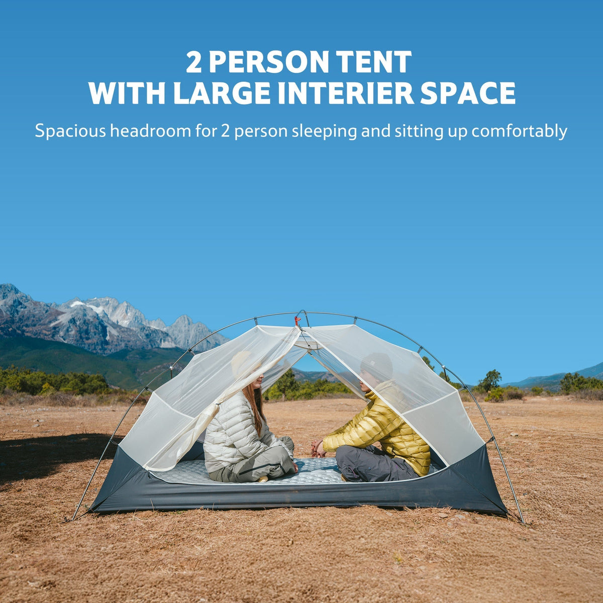 Naturehike Mongar™ UL 2-Person Ultralight Backpacking Tent (2026)