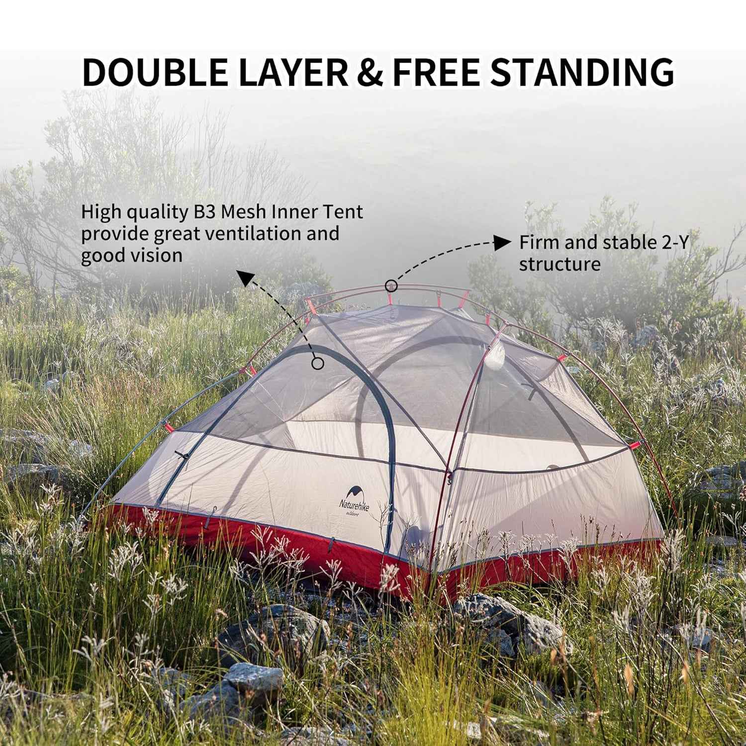 Star River™ 2-Person Ultralight Backpacking Tent