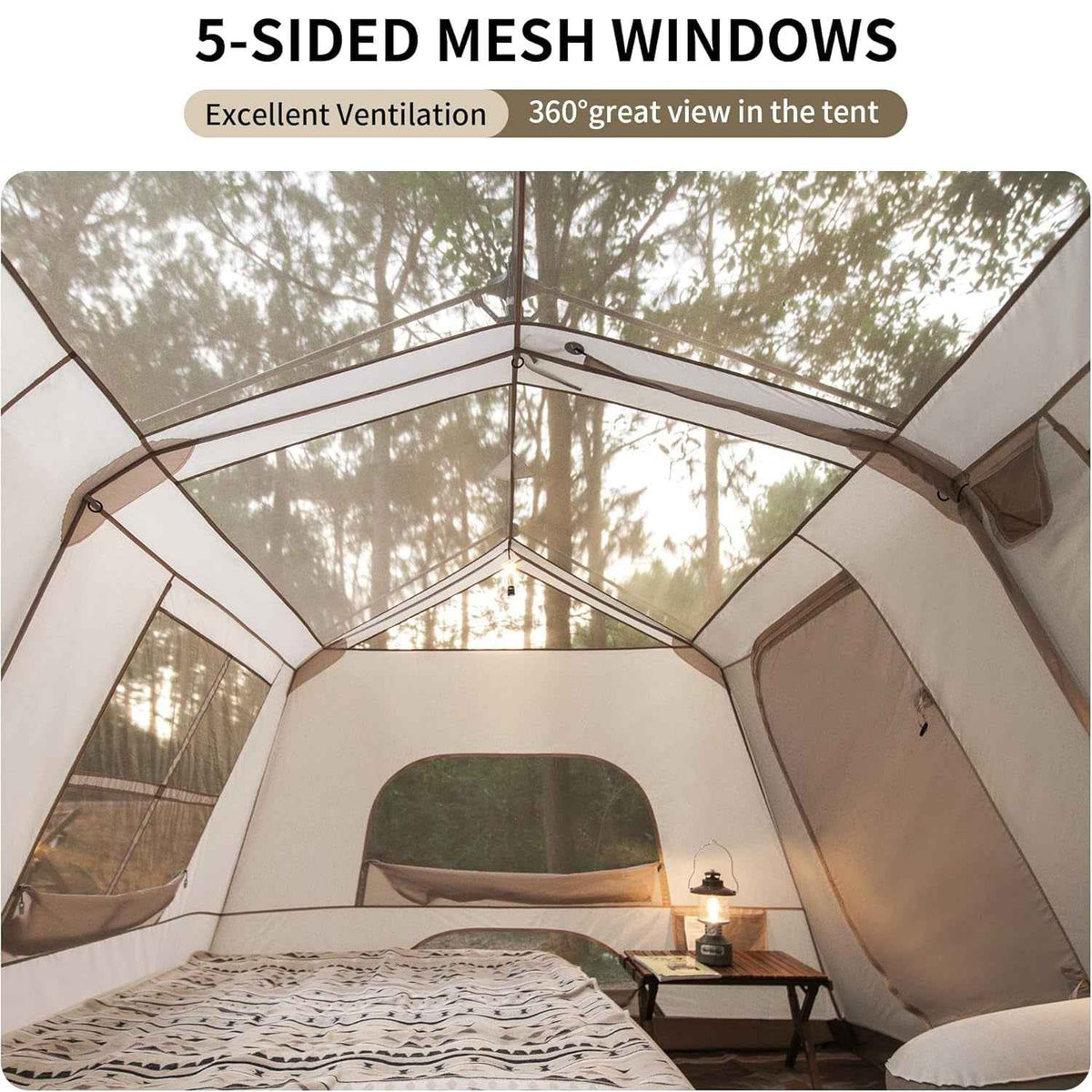 Village™ 13 6-Person Instant Cabin Tent